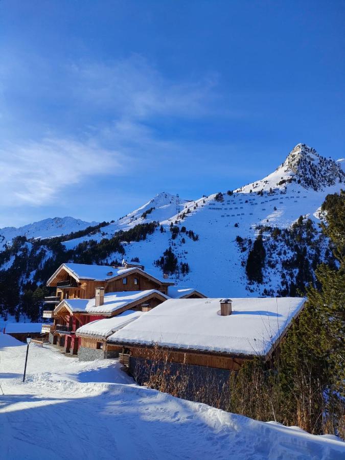Arcs 1950 Appartement Luxe Type Chalet 5 A 7 Personnes Vue Imprenable Sur Le Montblanc Skis Aux Pieds Les Arcs  Extérieur photo