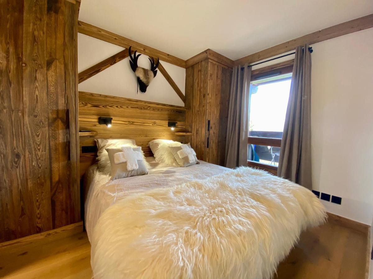Arcs 1950 Appartement Luxe Type Chalet 5 A 7 Personnes Vue Imprenable Sur Le Montblanc Skis Aux Pieds Les Arcs  Extérieur photo