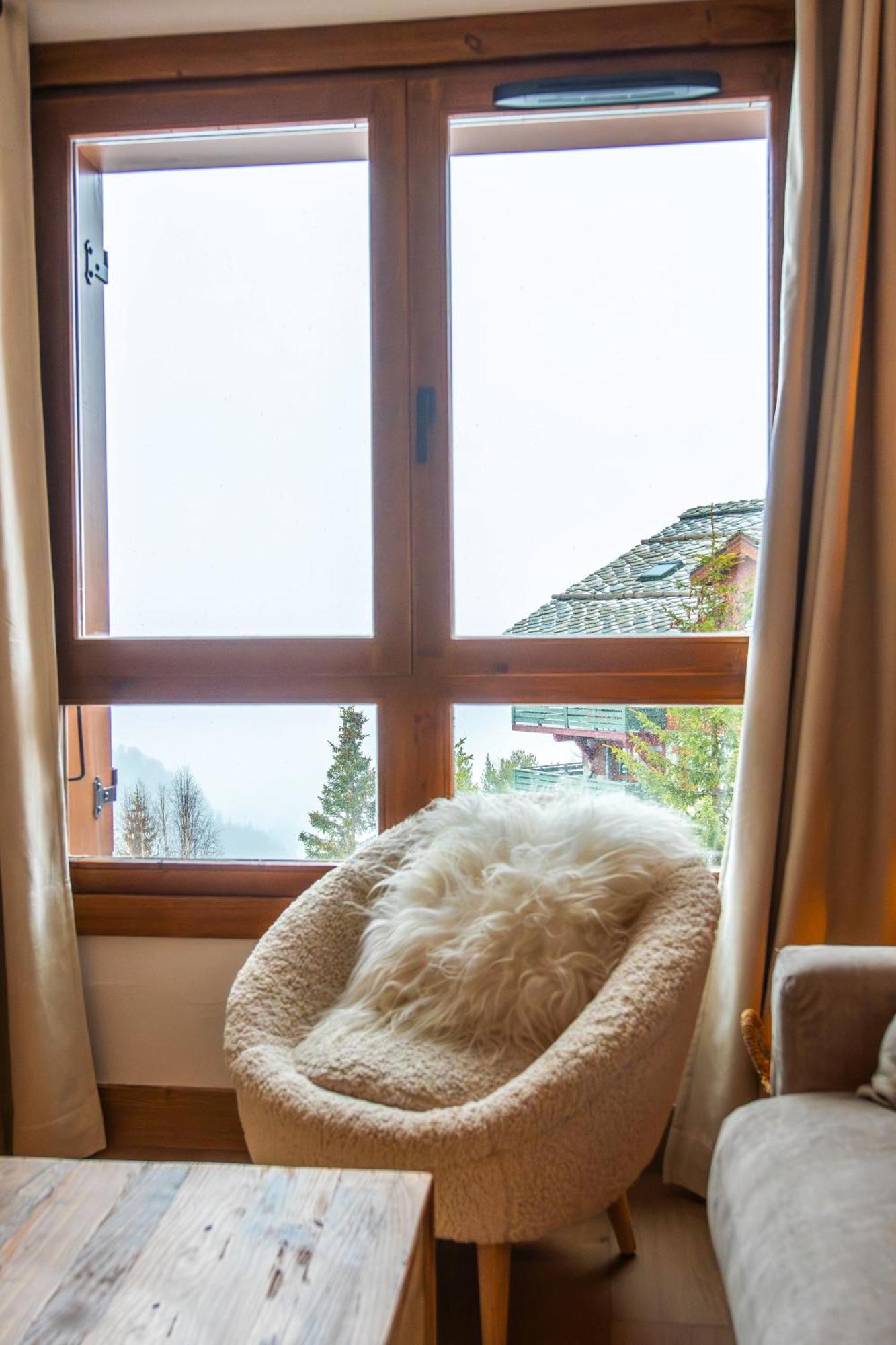 Arcs 1950 Appartement Luxe Type Chalet 5 A 7 Personnes Vue Imprenable Sur Le Montblanc Skis Aux Pieds Les Arcs  Extérieur photo